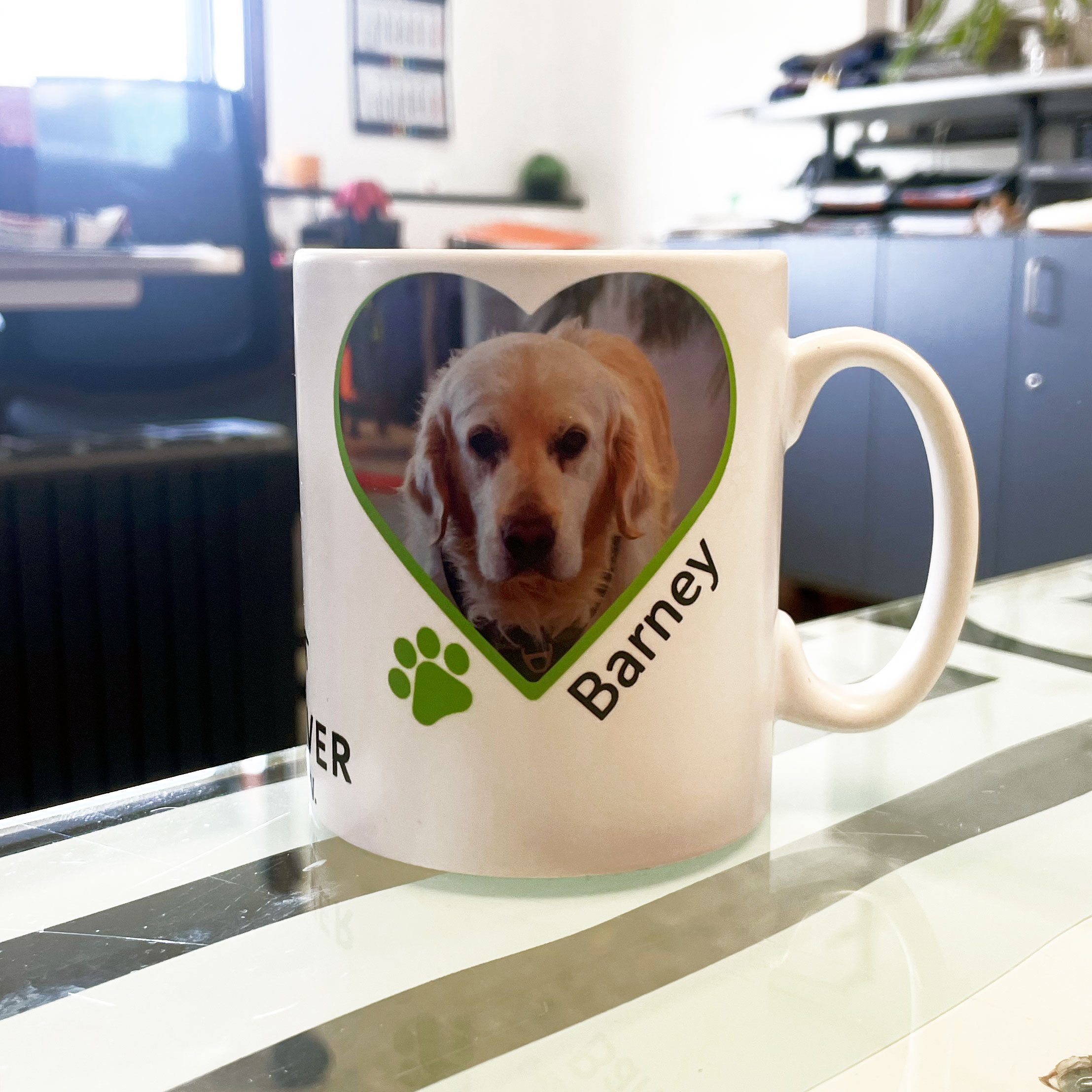 Personalisierte Tasse "zwei Hunde" 