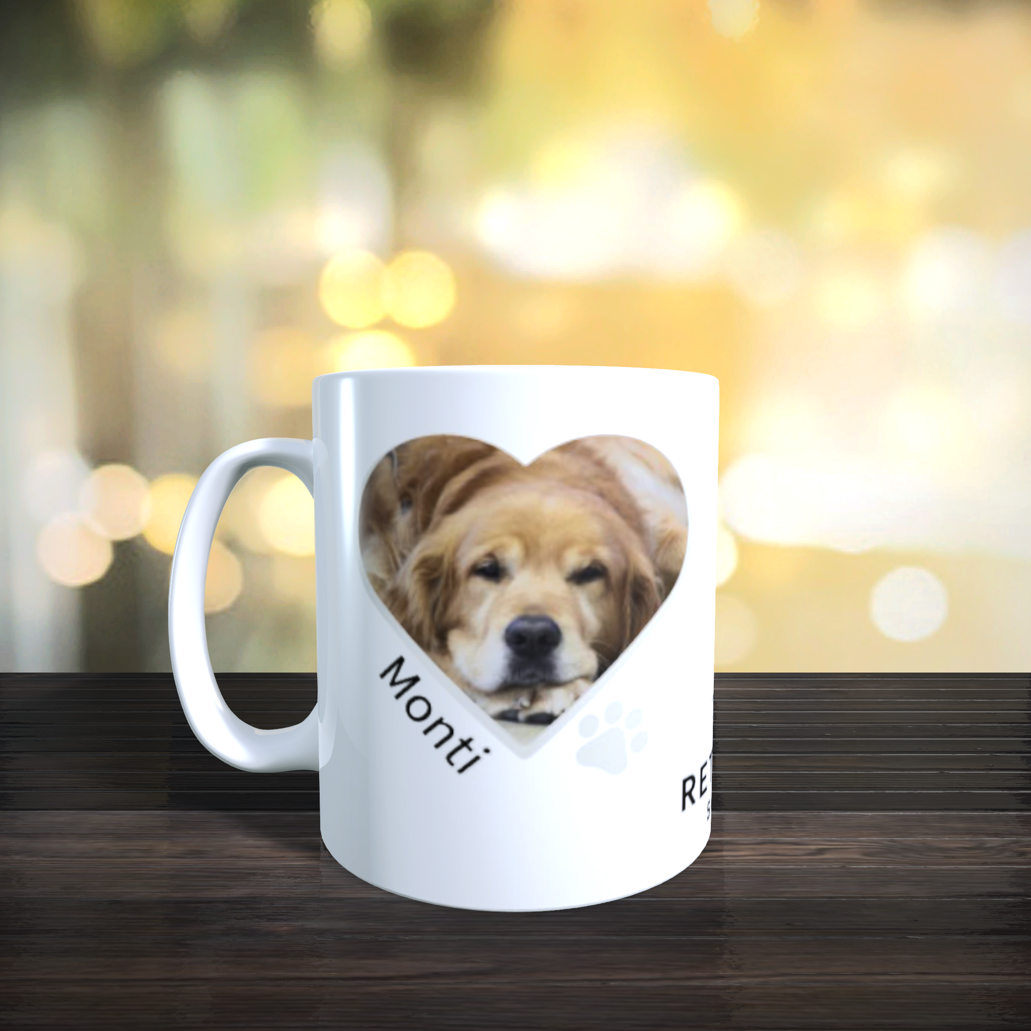 Personalisierte Tasse "zwei Hunde" 